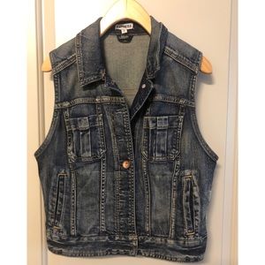 Denim Vest, Sz M